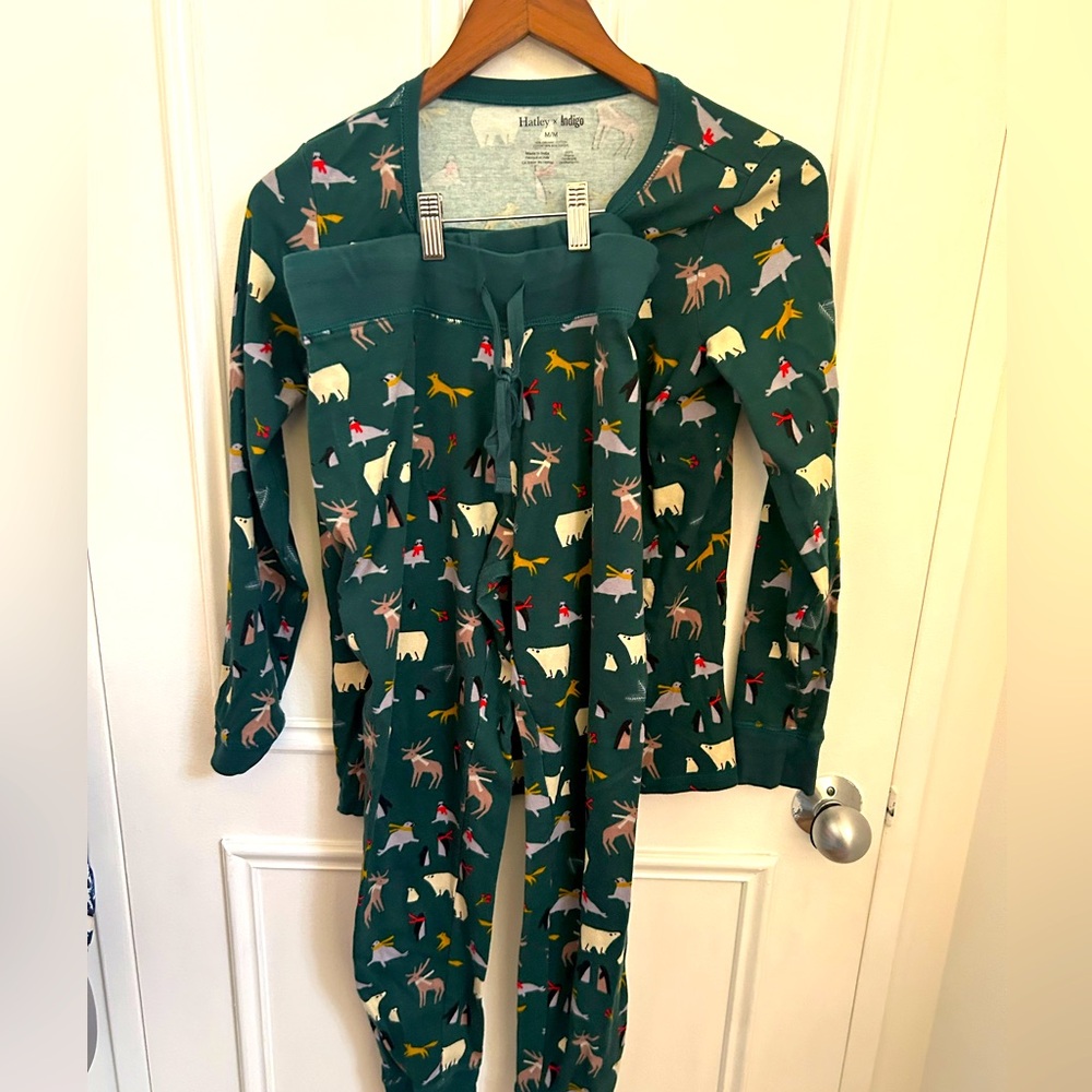 Long sleeve pajama set. Winter PJ for women